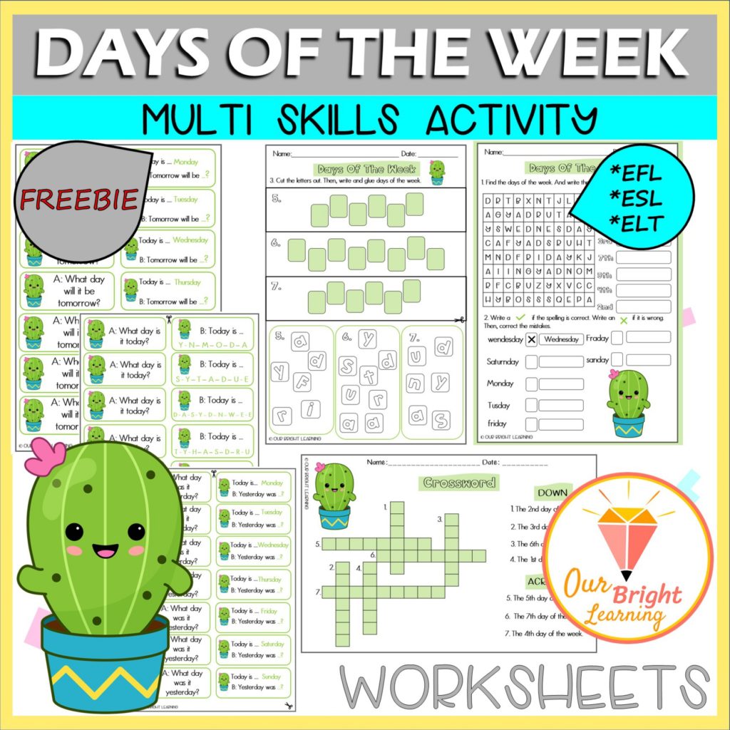 FREE - Back To School - First Day Activity Pack - Our Bright Learning